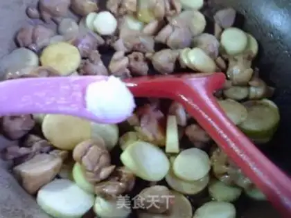 Make Chicken leg and white step 10