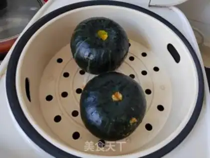 Make Pumpkin egg stew step 6