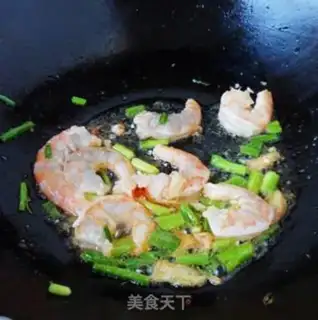 Make Soy sauce and shrimp tofu step 4