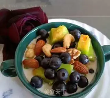 Make The croissant blueberry yogurt bowl step 6