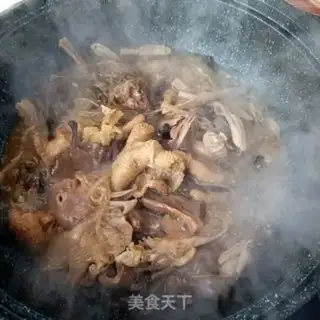 Make Chicken-cooked mushrooms step 19