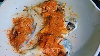 Make Dry-fried mackerel step 11