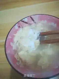 Make The egg bouquet soup step 3