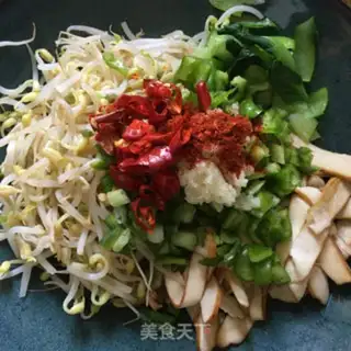 Make Cold bean dry step 5