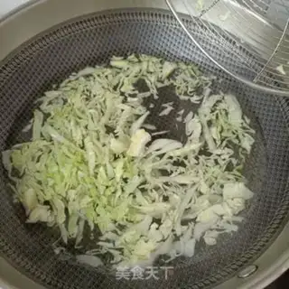 Make Maran head with shrimp step 2