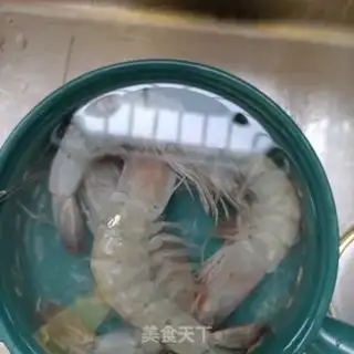 Make Maran head with shrimp step 3