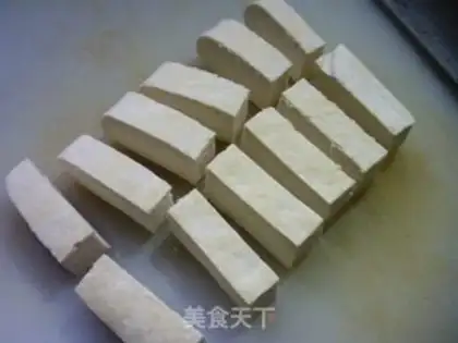 Make Chicken claw abalone tofu step 3