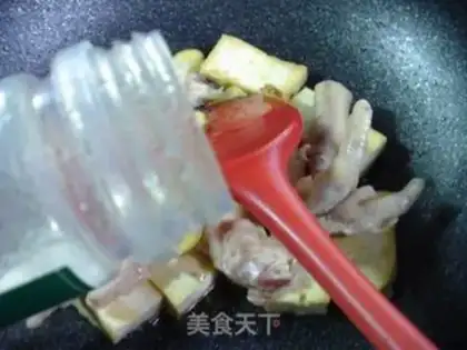Make Chicken claw abalone tofu step 5
