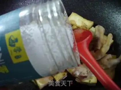 Make Chicken claw abalone tofu step 8