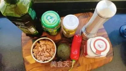 Make Tuna towers step 0