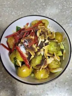 Make A cucumber plum step 6