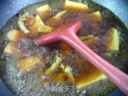Make Chicken claw abalone tofu step 10