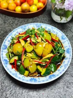 Make A cucumber plum step 8