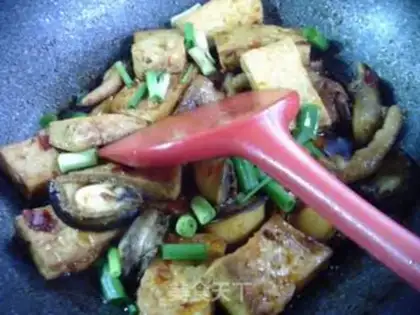 Make Chicken claw abalone tofu step 12