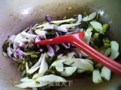 Make The pickled squid is white step 7