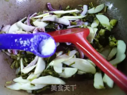 Make The pickled squid is white step 8