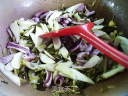 Make The pickled squid is white step 10