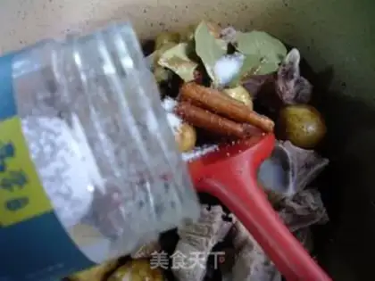 Make Potato burn ribs step 6