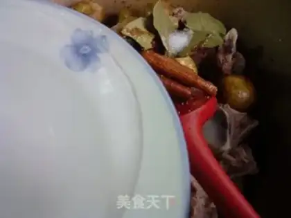 Make Potato burn ribs step 7