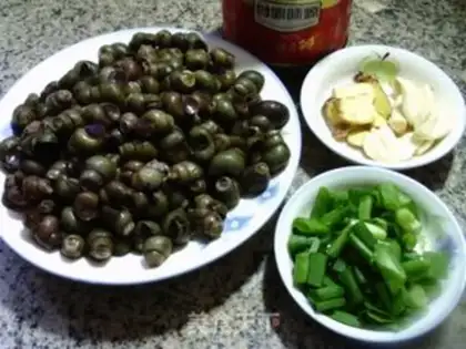 Make Spicy snails step 0