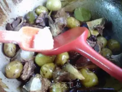 Make Potato burn ribs step 9