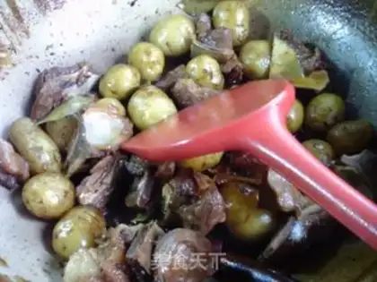 Make Potato burn ribs step 10