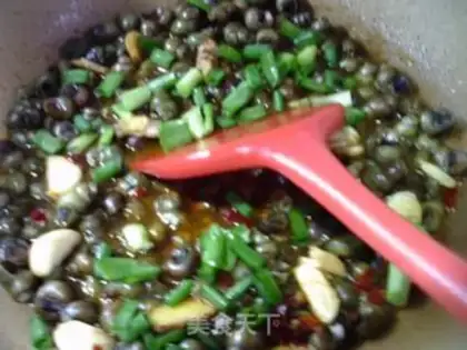 Make Spicy snails step 9