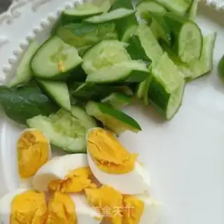 Make Egg pigeon cucumber step 3