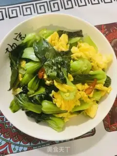 Make The greens are making eggs step 6