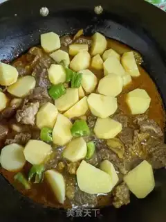 Make Potato beef step 7