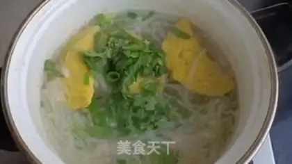Make Egg dumpling soup step 5