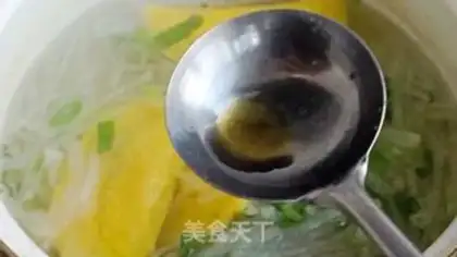 Make Egg dumpling soup step 7