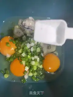 Make Pork fried eggs step 6