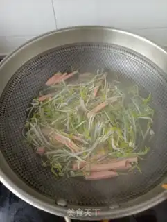 Make Lunch with green bean buds step 6