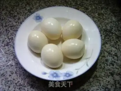 Make Tiger eggs burn white step 1