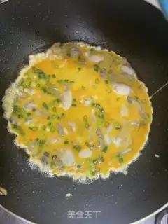 Make Pork fried eggs step 8