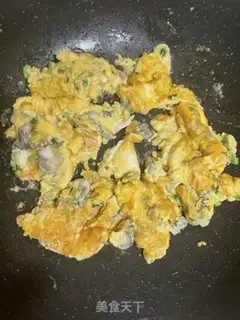 Make Pork fried eggs step 9