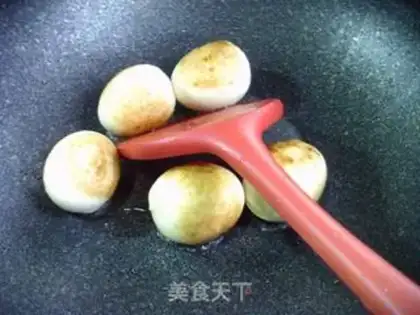 Make Tiger eggs burn white step 4