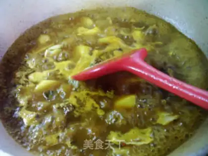 Make Curry potato oxen step 12