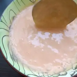 Make Red potato strawberry milkshake step 11