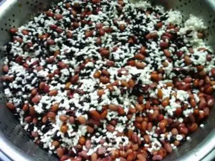 Make Red beans, two meters step 3