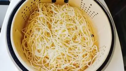 Make Bean bean noodle step 1
