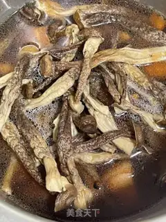 Make The deer mushrooms and the meat step 11