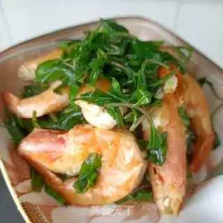 Make Shrimp fried maran head step 12