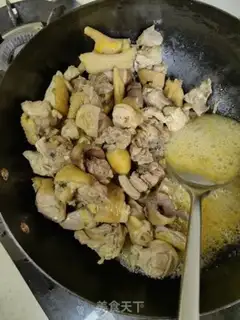Make Scrambled chickens step 2