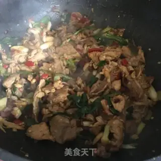 Make Spilled lamb step 8