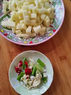 Make Puffy potatoes step 1