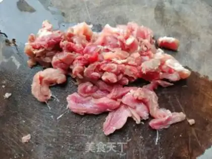 Make Wheat fried meat step 0