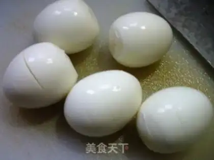 Make Salted eggs step 1