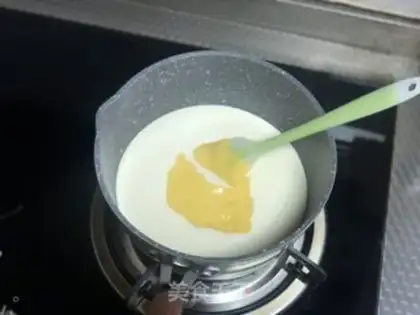 Make Bean milk cassava step 6